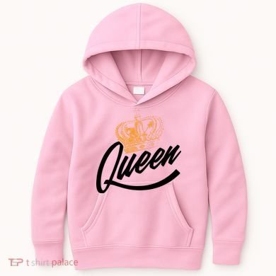 Queen Gold Crown  Kids Hoodie