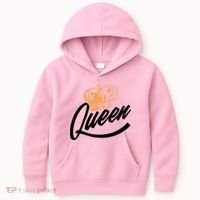 Queen Gold Crown  Kids Hoodie thumb 0