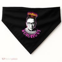 Queen Notorious RBG Ruth Bader Ginsburg Tribute USA-Made Doggie Bandana thumb 0