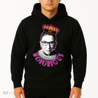 Queen Notorious RBG Ruth Bader Ginsburg Tribute Hoodie thumb 2