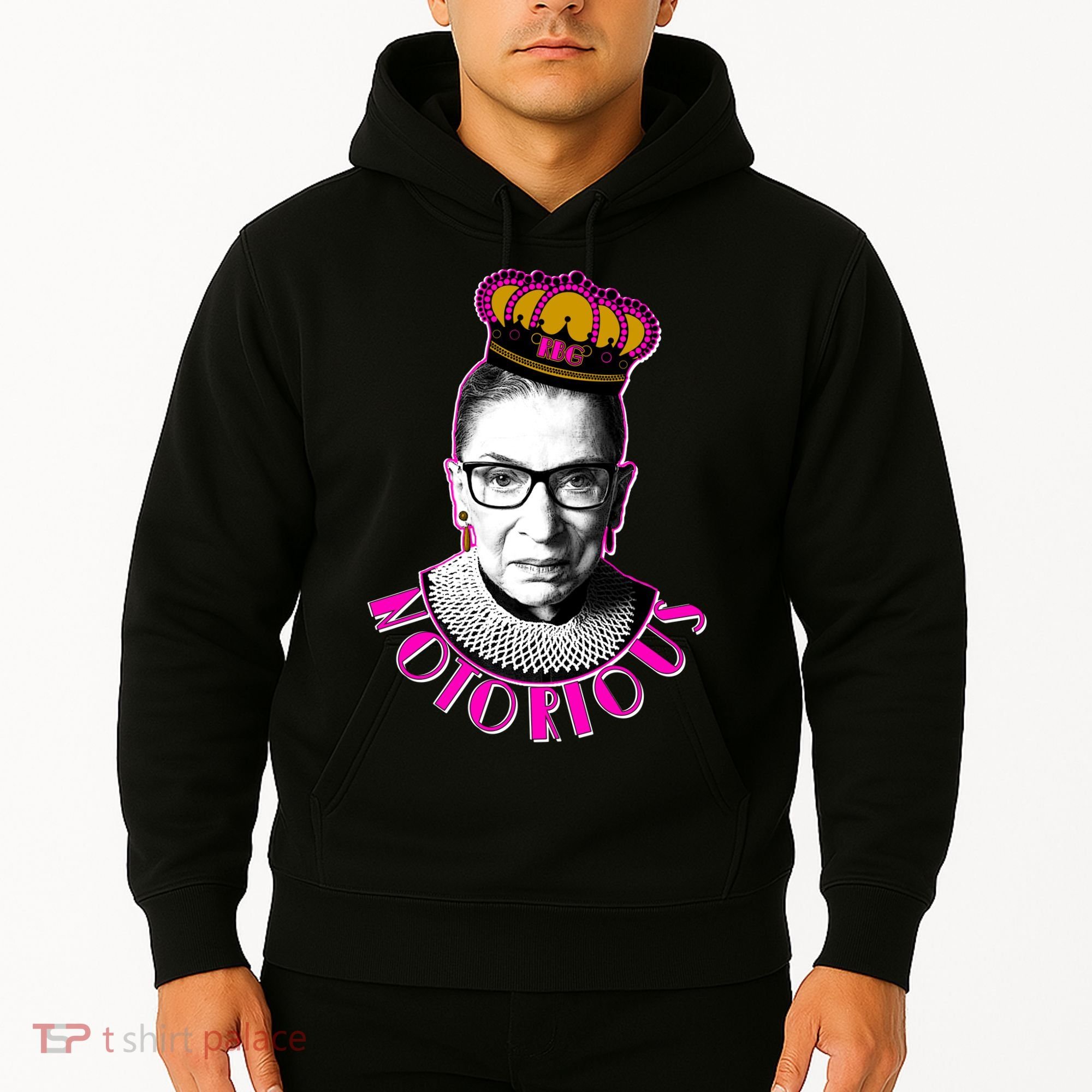 Queen Notorious RBG Ruth Bader Ginsburg Tribute Hoodie