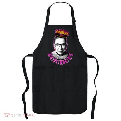 Queen Notorious RBG Ruth Bader Ginsburg Tribute Apron