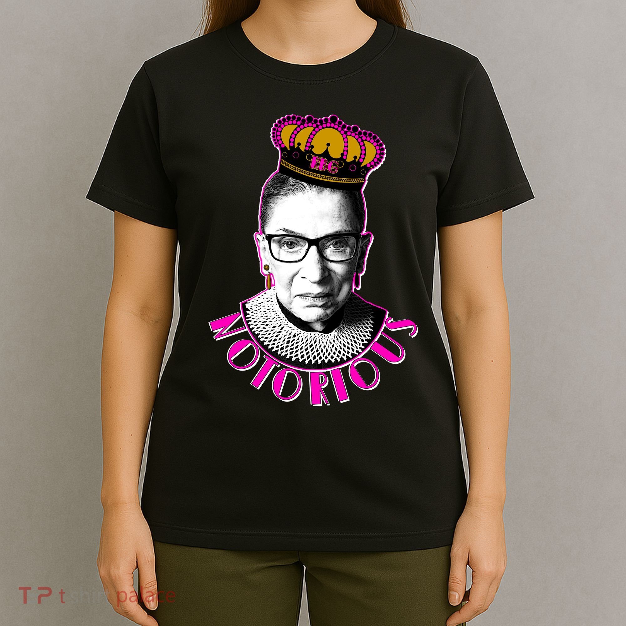 Queen Notorious RBG Ruth Bader Ginsburg Tribute T-Shirt