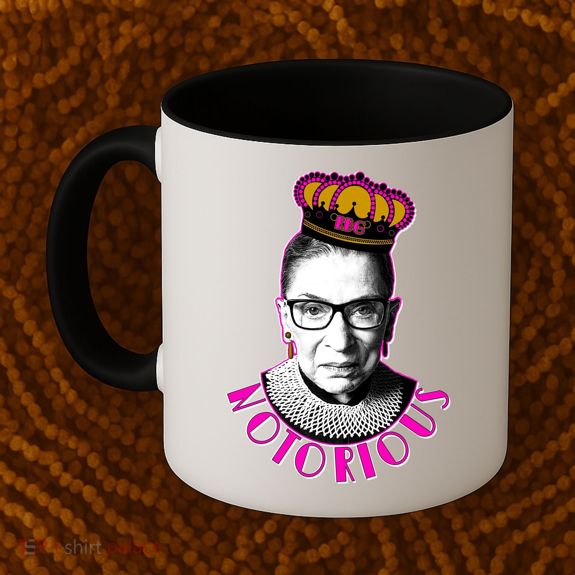 Queen Notorious RBG Ruth Bader Ginsburg Tribute Coffee Mug