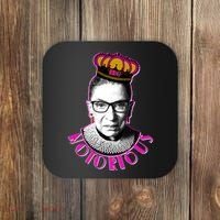 Queen Notorious RBG Ruth Bader Ginsburg Tribute Coaster thumb 0