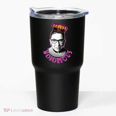 Queen Notorious RBG Ruth Bader Ginsburg Tribute Tumbler