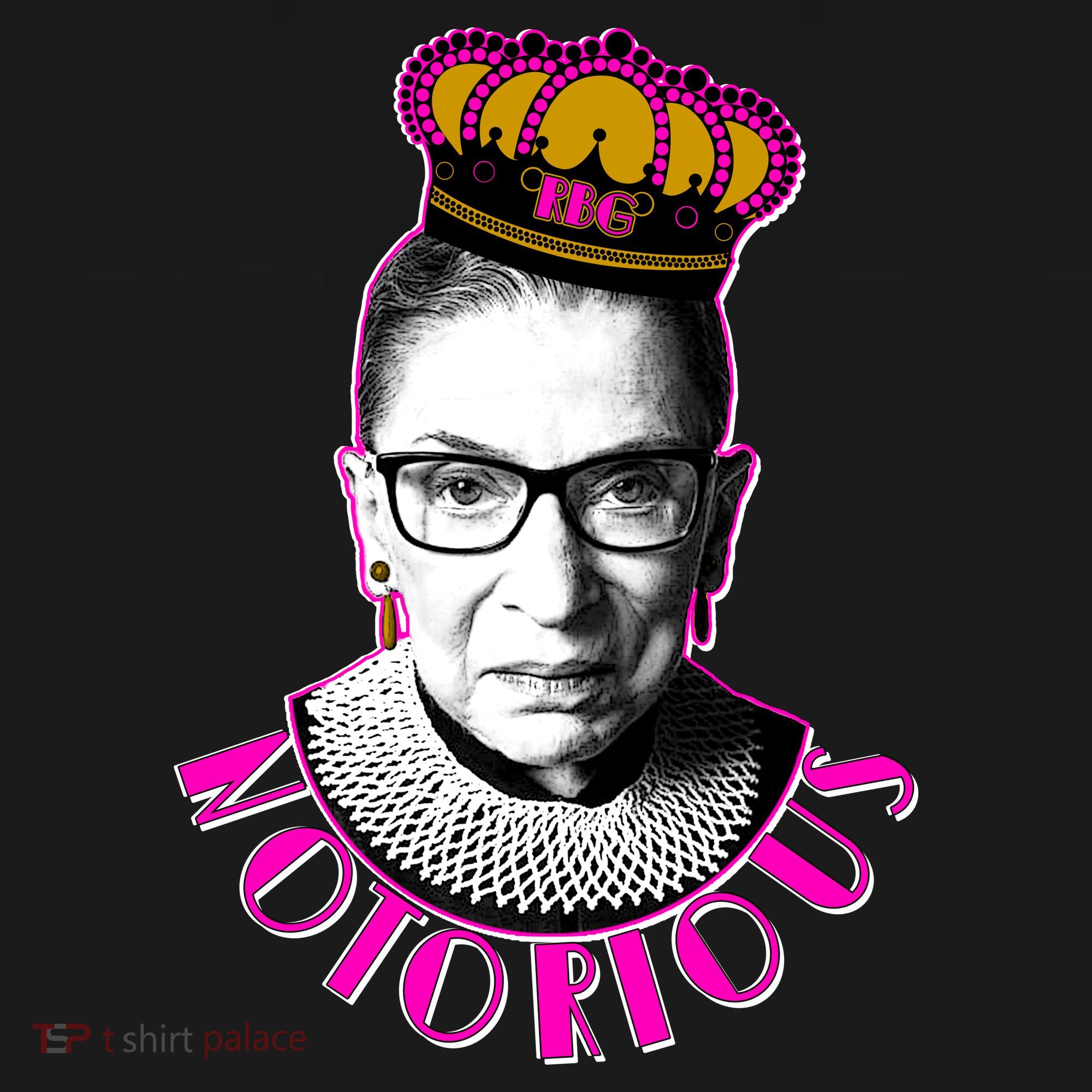Queen Notorious RBG Ruth Bader Ginsburg Tribute Mousepad