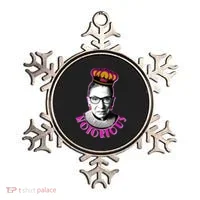 Queen Notorious RBG Ruth Bader Ginsburg Tribute Ornament thumb 0