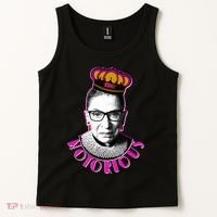 Queen Notorious RBG Ruth Bader Ginsburg Tribute Tank Top thumb 2