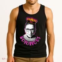 Queen Notorious RBG Ruth Bader Ginsburg Tribute Tank Top thumb 3