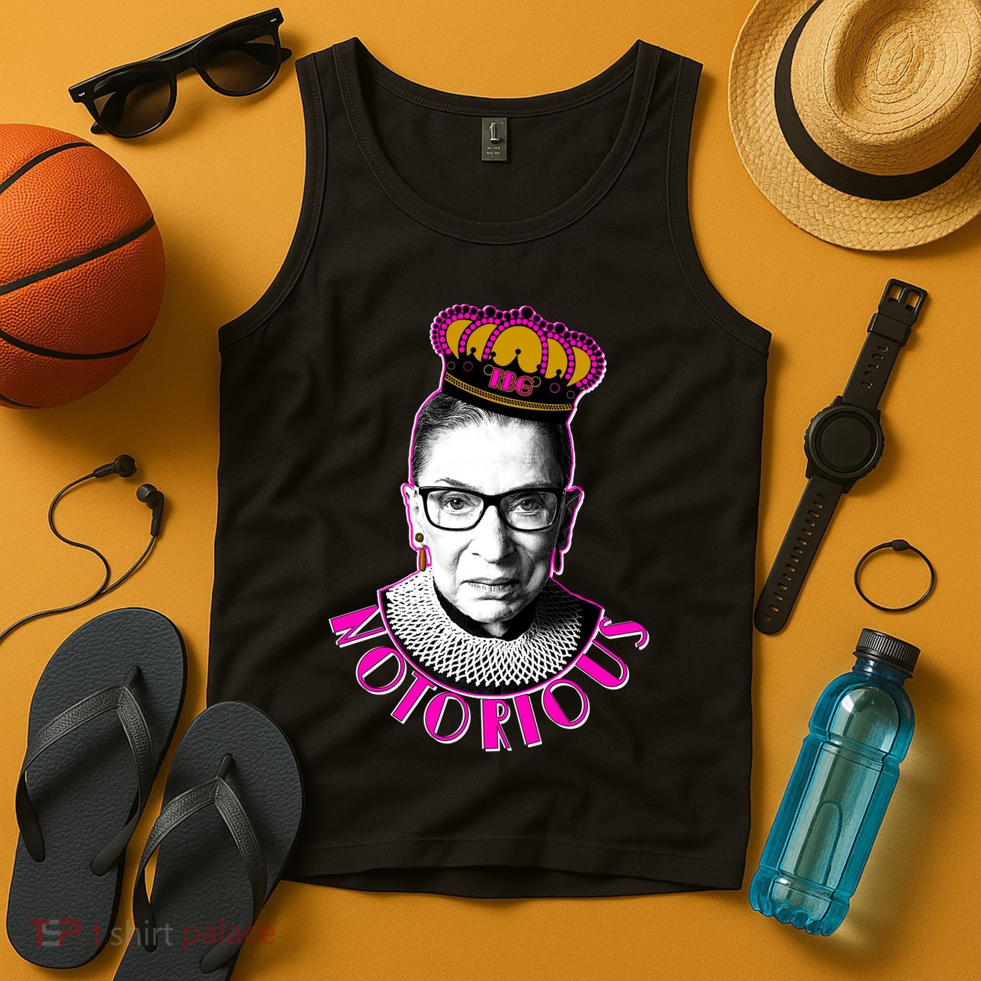 Queen Notorious RBG Ruth Bader Ginsburg Tribute Tank Top
