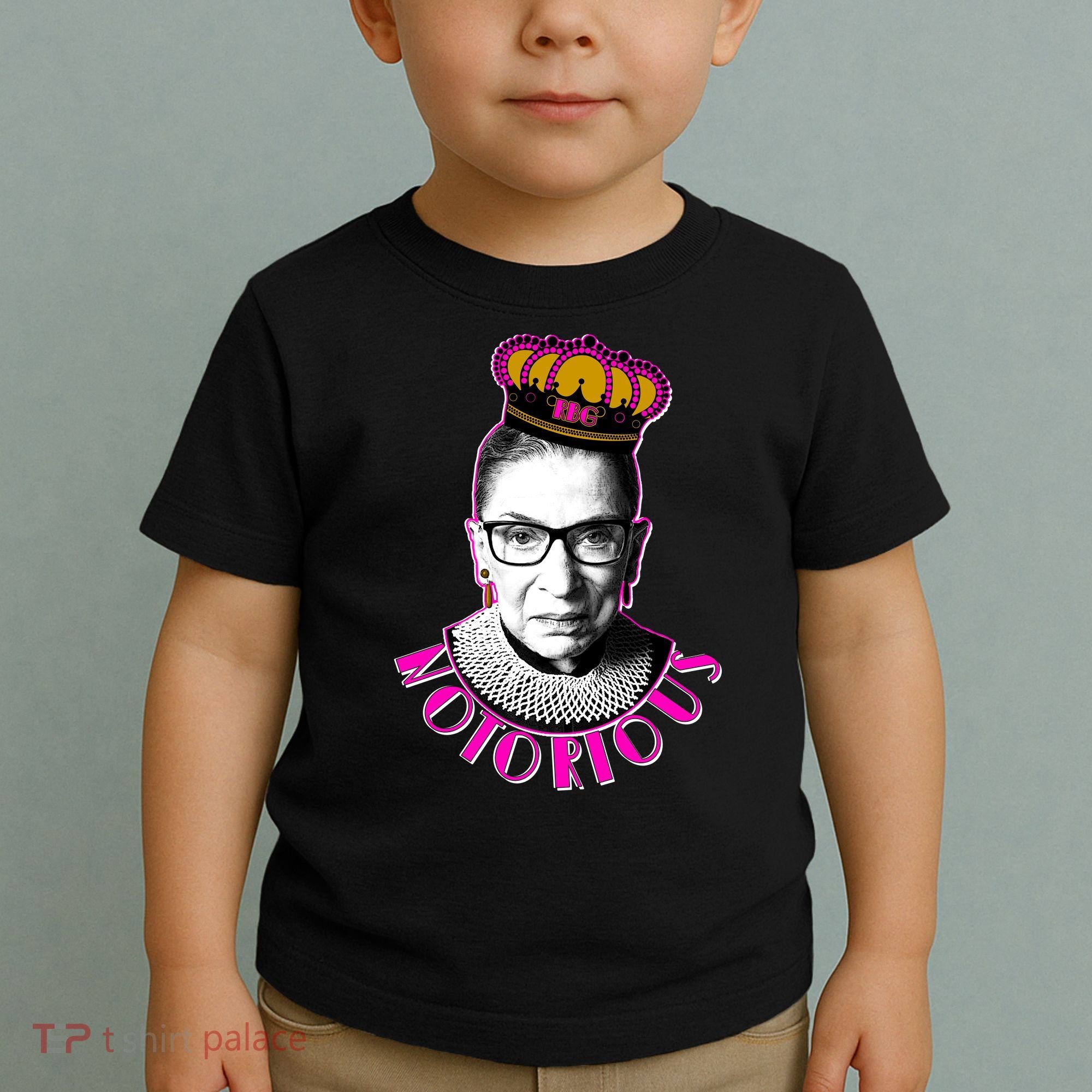Queen Notorious RBG Ruth Bader Ginsburg Tribute Toddler T-Shirt
