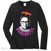 Queen Notorious RBG Ruth Bader Ginsburg Tribute Women's Long Sleeve Shirt thumb 0