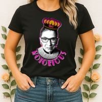 Queen Notorious RBG Ruth Bader Ginsburg Tribute Women's T-Shirt thumb 2