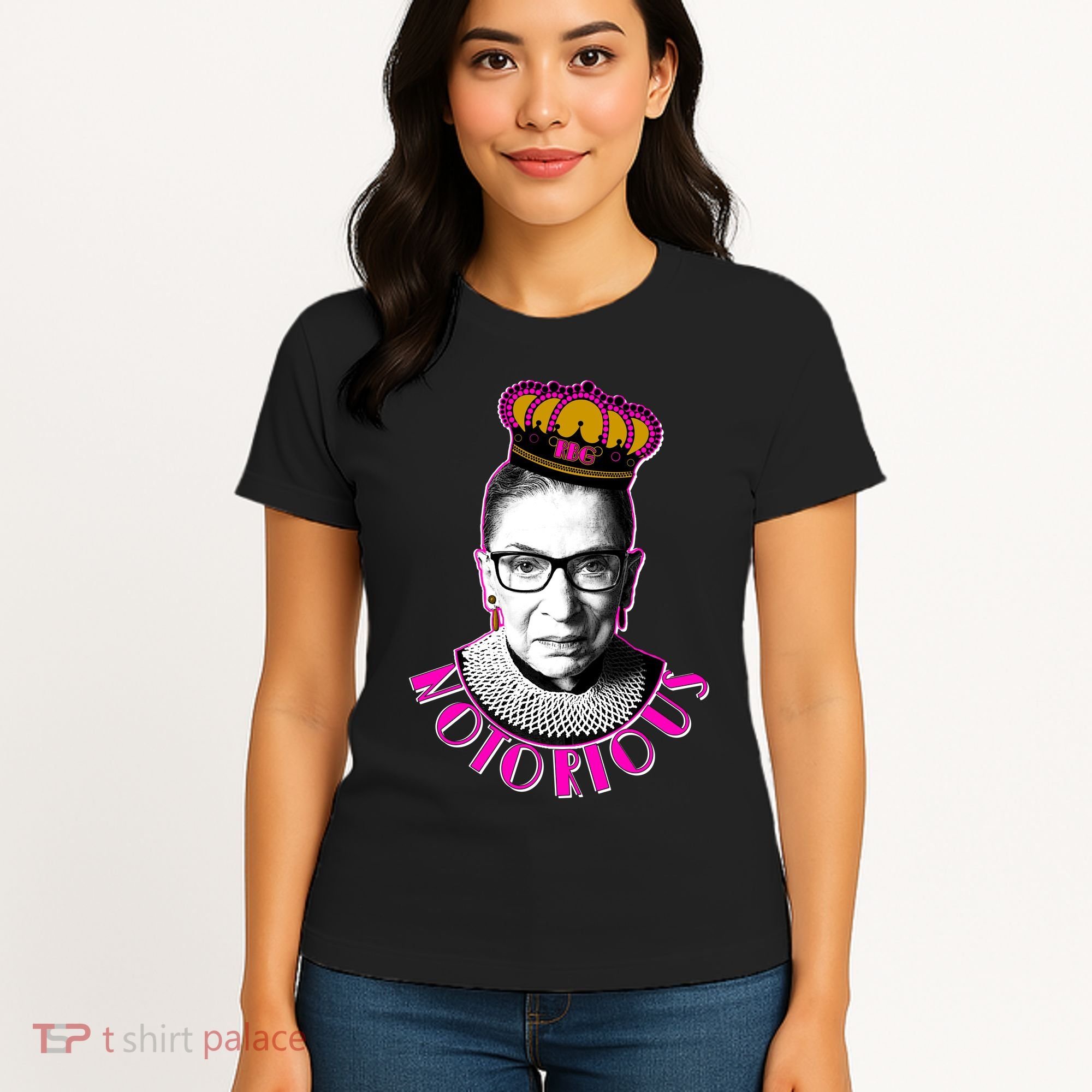 Queen Notorious RBG Ruth Bader Ginsburg Tribute Women's T-Shirt