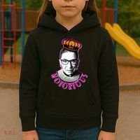 Queen Notorious RBG Ruth Bader Ginsburg Tribute Kids Hoodie thumb 3