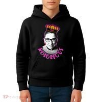 Queen Notorious RBG Ruth Bader Ginsburg Tribute Kids Hoodie thumb 4