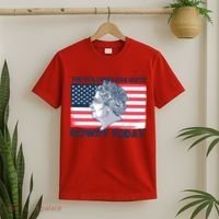 Queen Of England American Flag T-Shirt thumb 2