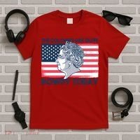 Queen Of England American Flag T-Shirt thumb 5