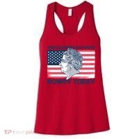 Queen Of England American Flag Women's Tank Top thumb 0