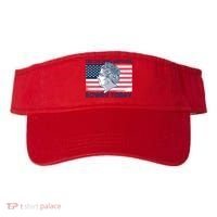 Queen Of England American Flag Visor thumb 0