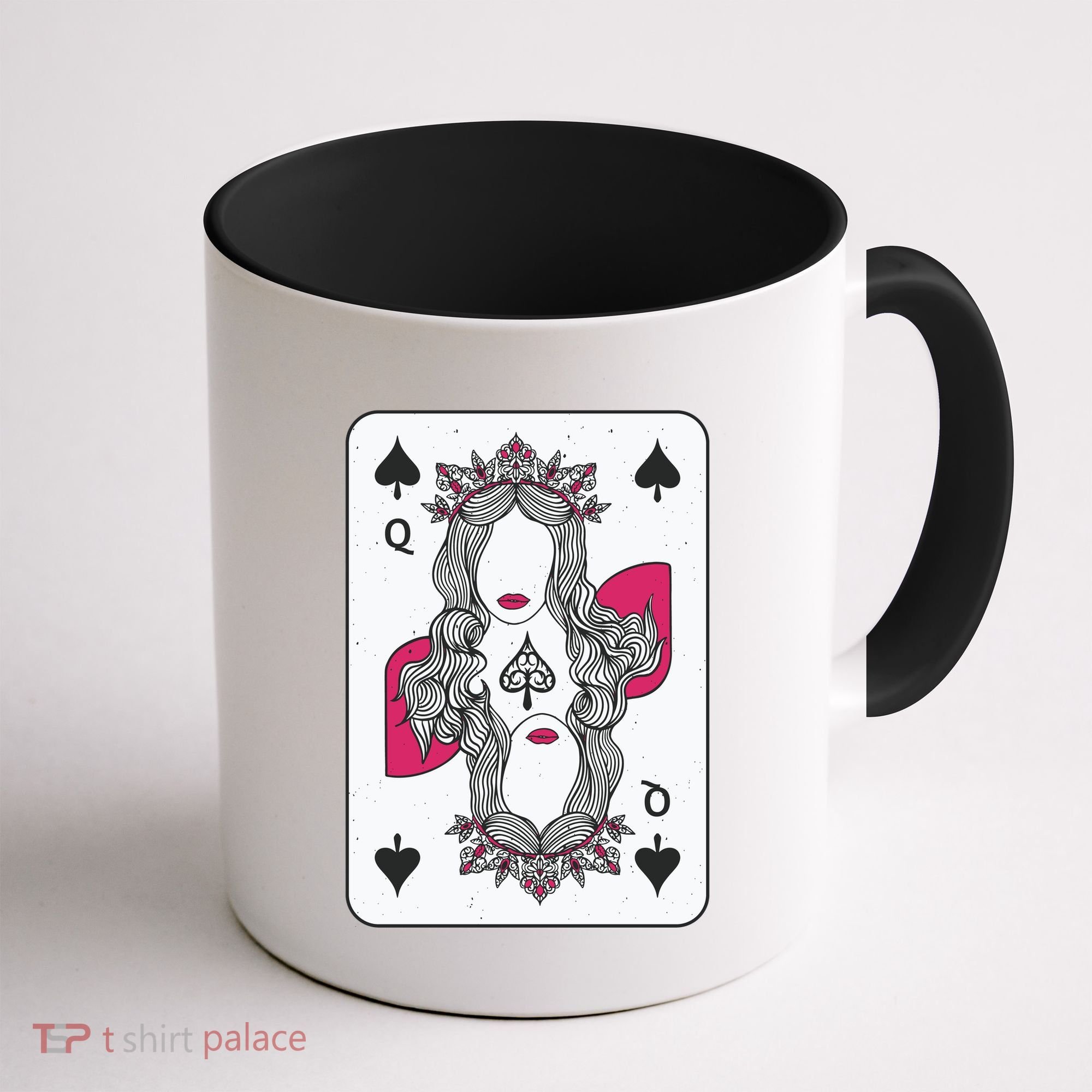 Queen Of Spades Coffee Mug