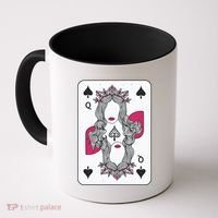 Queen Of Spades Coffee Mug thumb 0