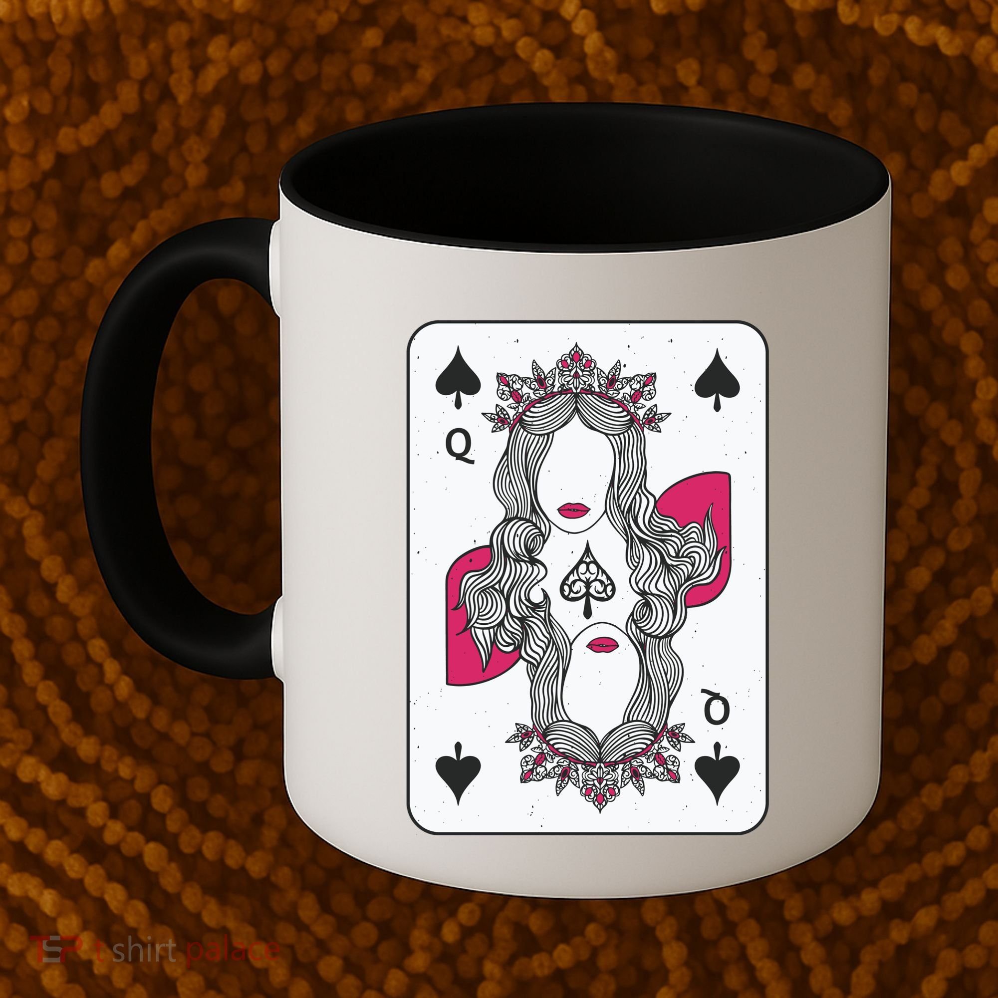 Queen Of Spades Coffee Mug