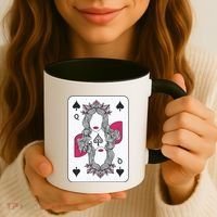Queen Of Spades Coffee Mug thumb 3