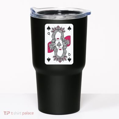 Queen Of Spades Tumbler