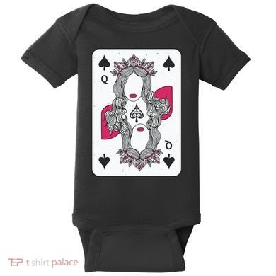 Queen Of Spades Baby Bodysuit