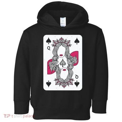Queen Of Spades Toddler Hoodie