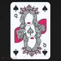 Queen Of Spades Toddler Hoodie thumb 2