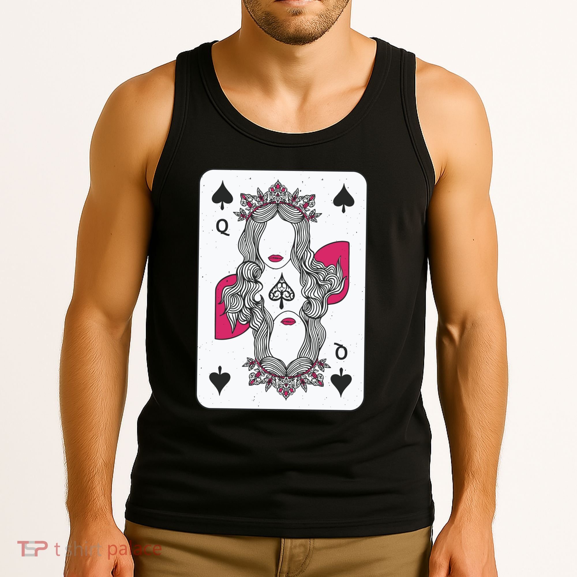 Queen Of Spades Tank Top