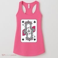 Queen Of Spades Women's Tank Top thumb 0