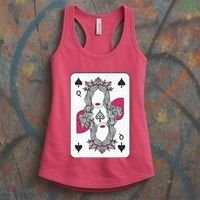 Queen Of Spades Women's Tank Top thumb 3