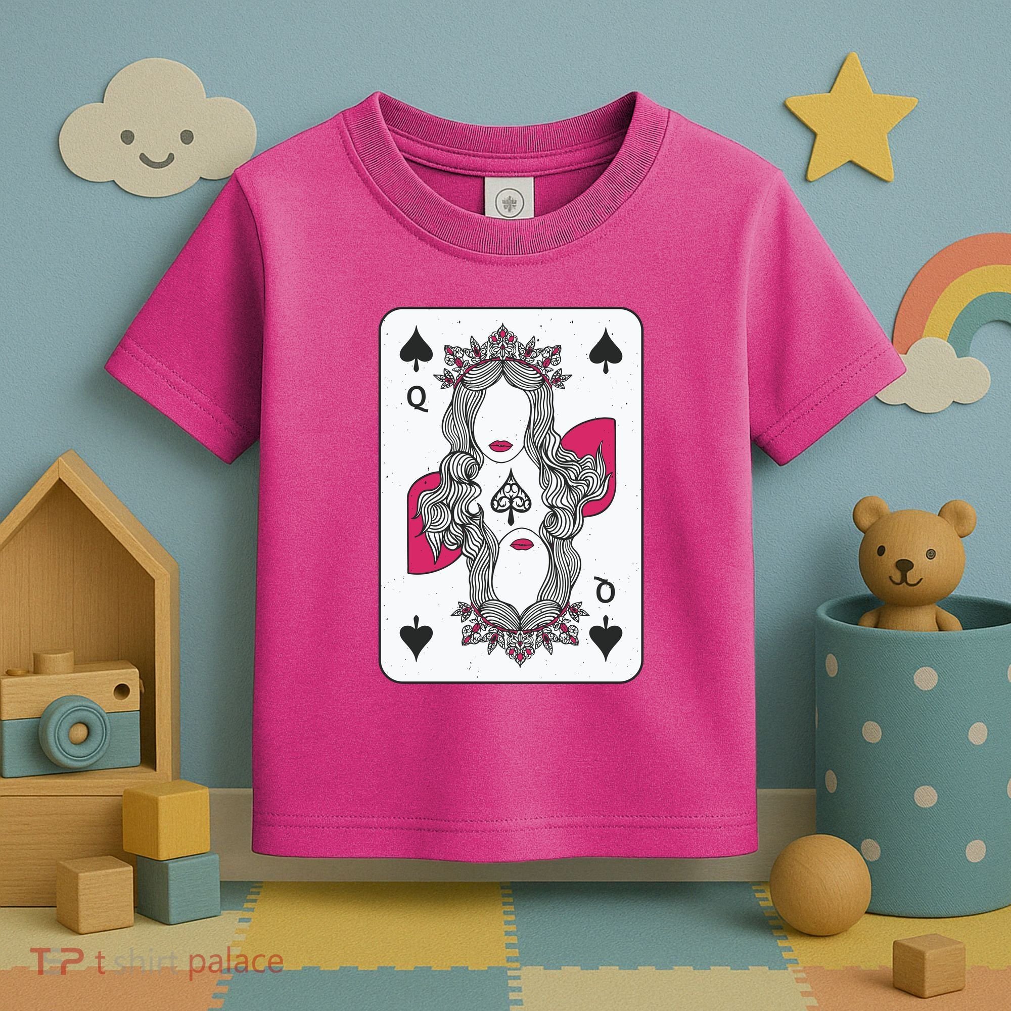 Queen Of Spades Toddler T-Shirt