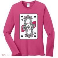 Queen Of Spades Women's Long Sleeve Shirt thumb 0