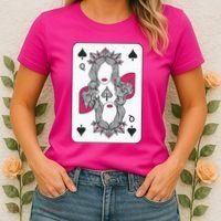 Queen Of Spades Women's T-Shirt thumb 2