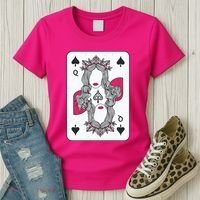 Queen Of Spades Women's T-Shirt thumb 3