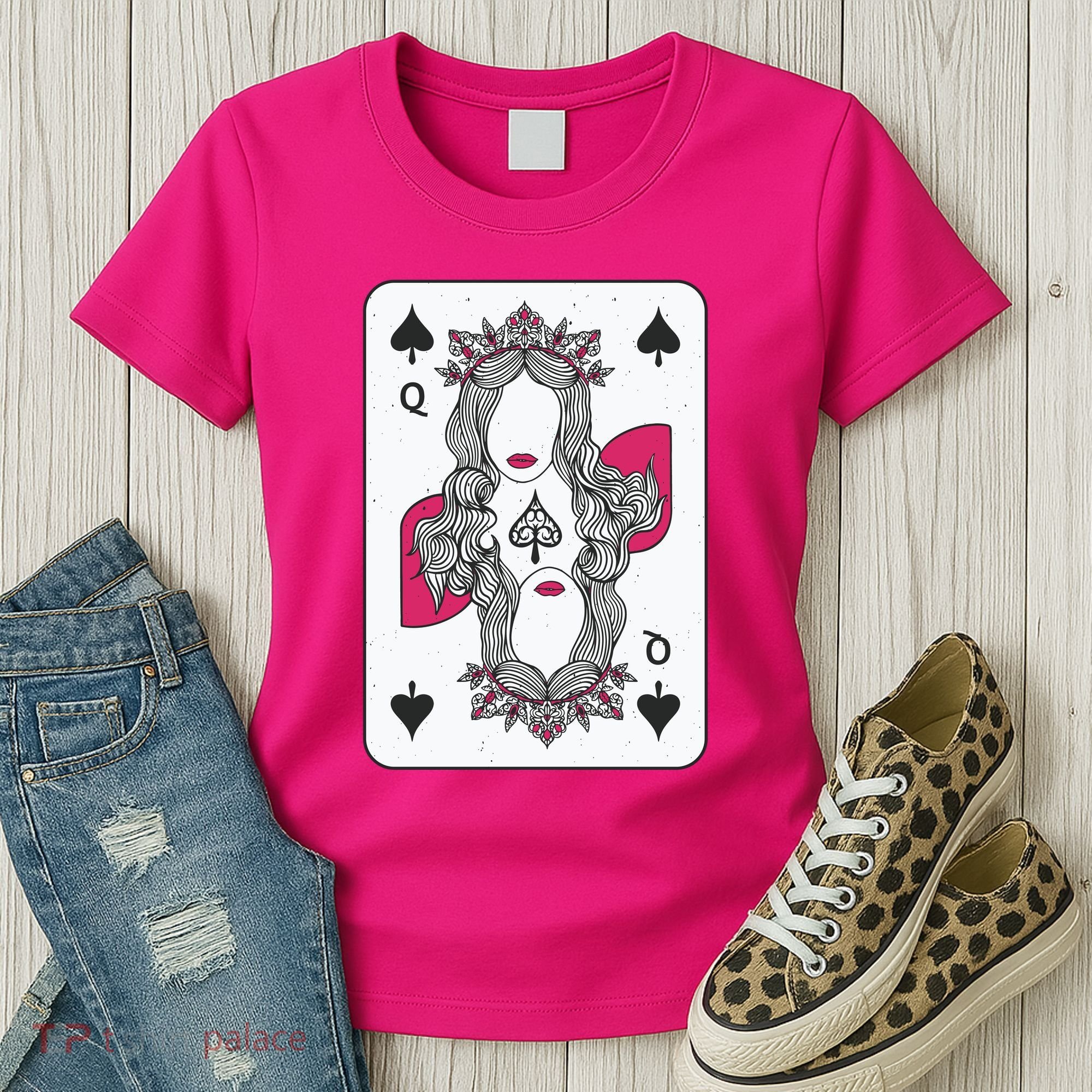 Queen Of Spades Women's T-Shirt