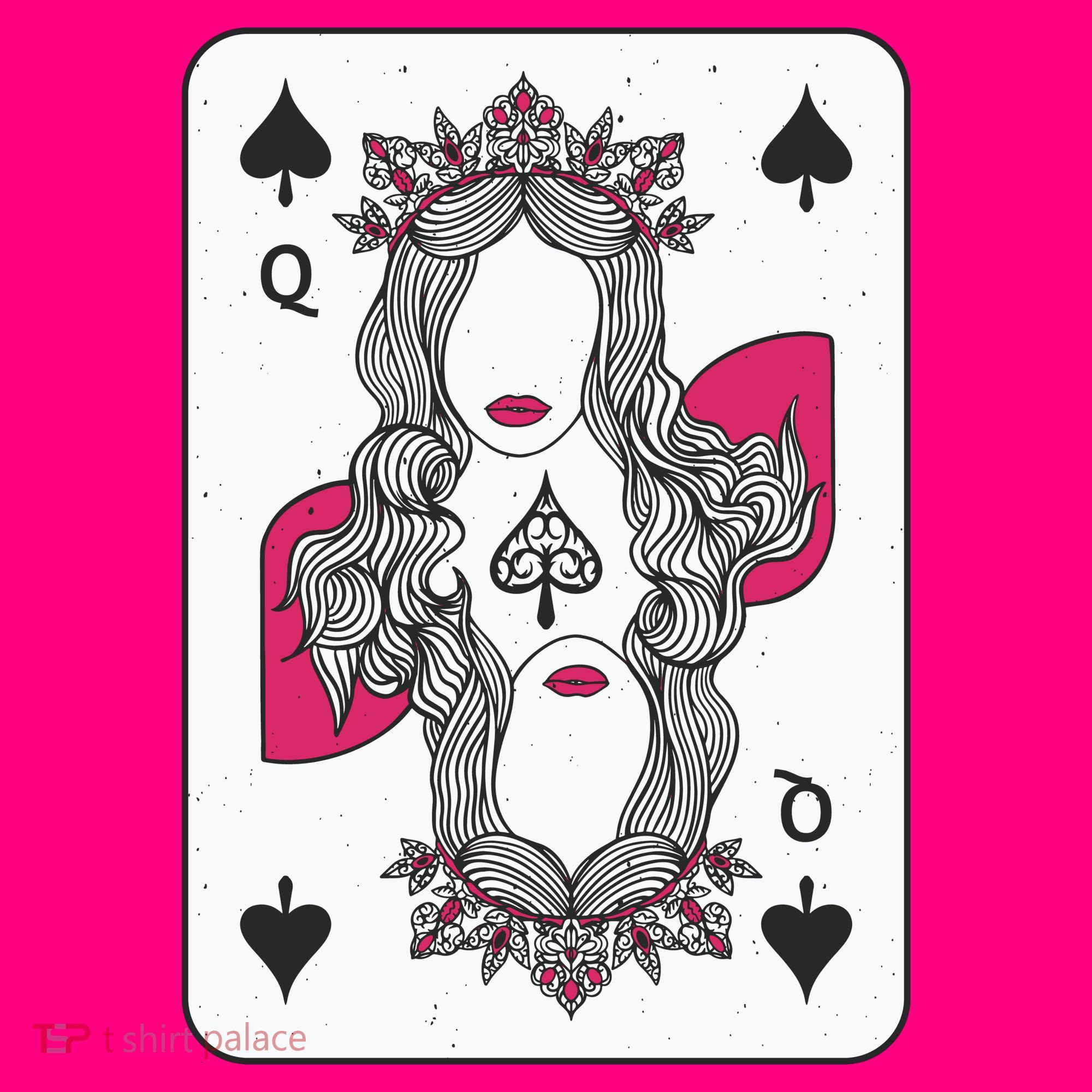 Queen Of Spades Women's T-Shirt
