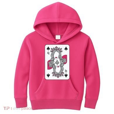 Queen Of Spades Kids Hoodie