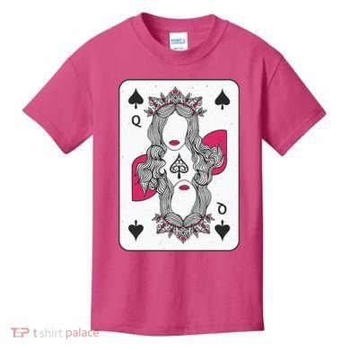 Queen Of Spades Kids T-Shirt