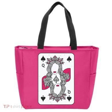 Queen Of Spades Tote Bag