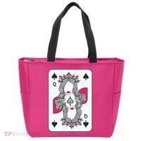 Queen Of Spades Tote Bag thumb 0