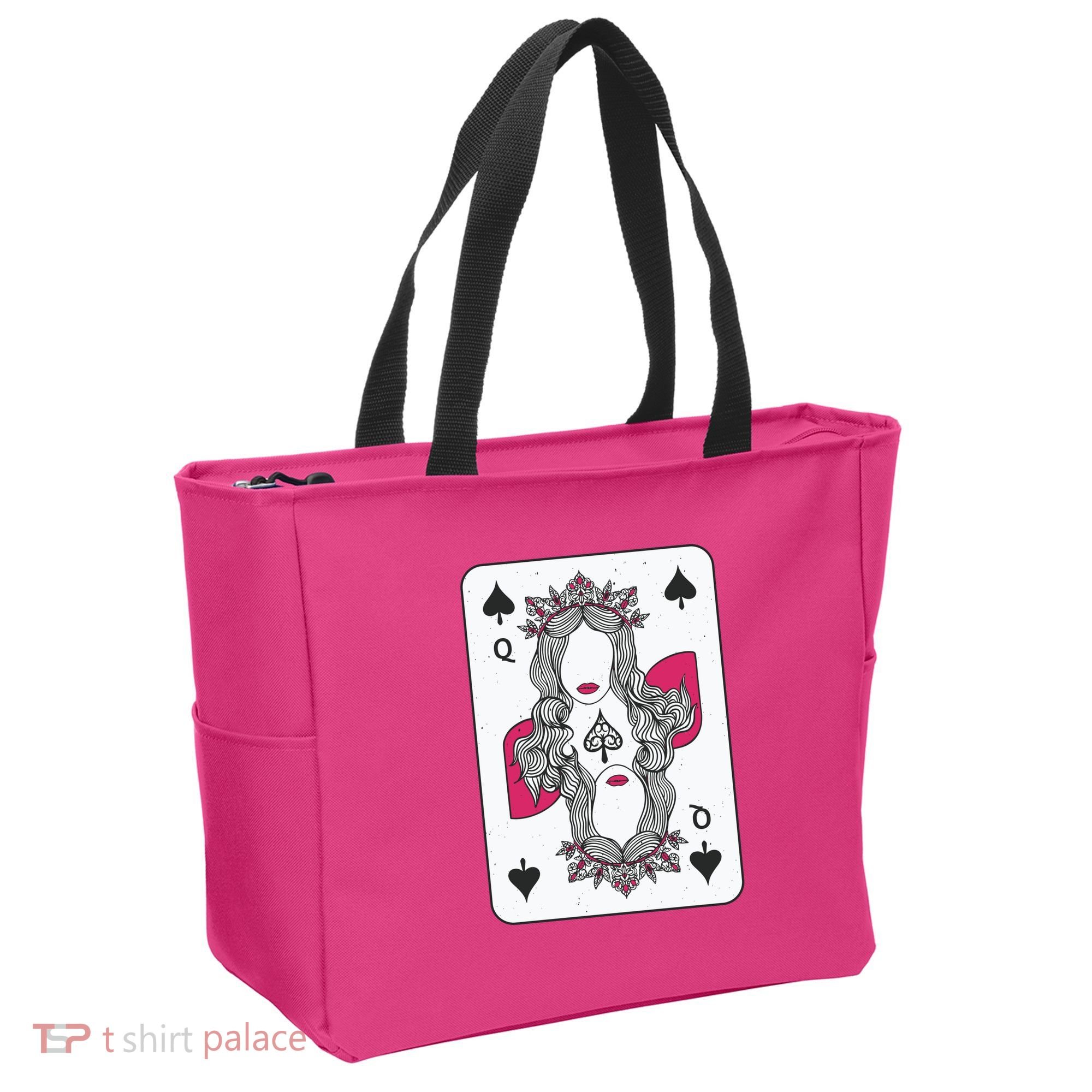Queen Of Spades Tote Bag