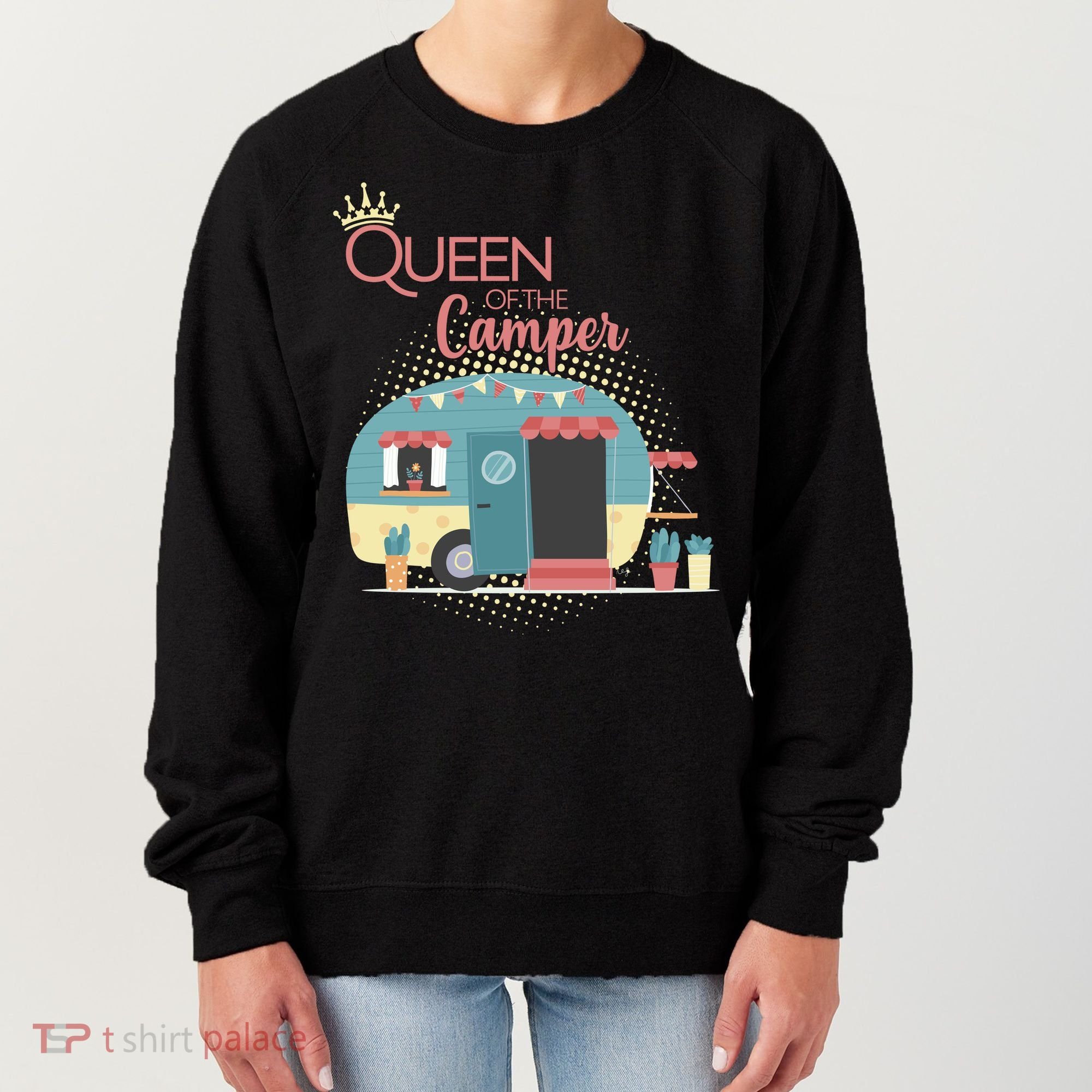 Queen Of The Camper Women's Sweatshirt
