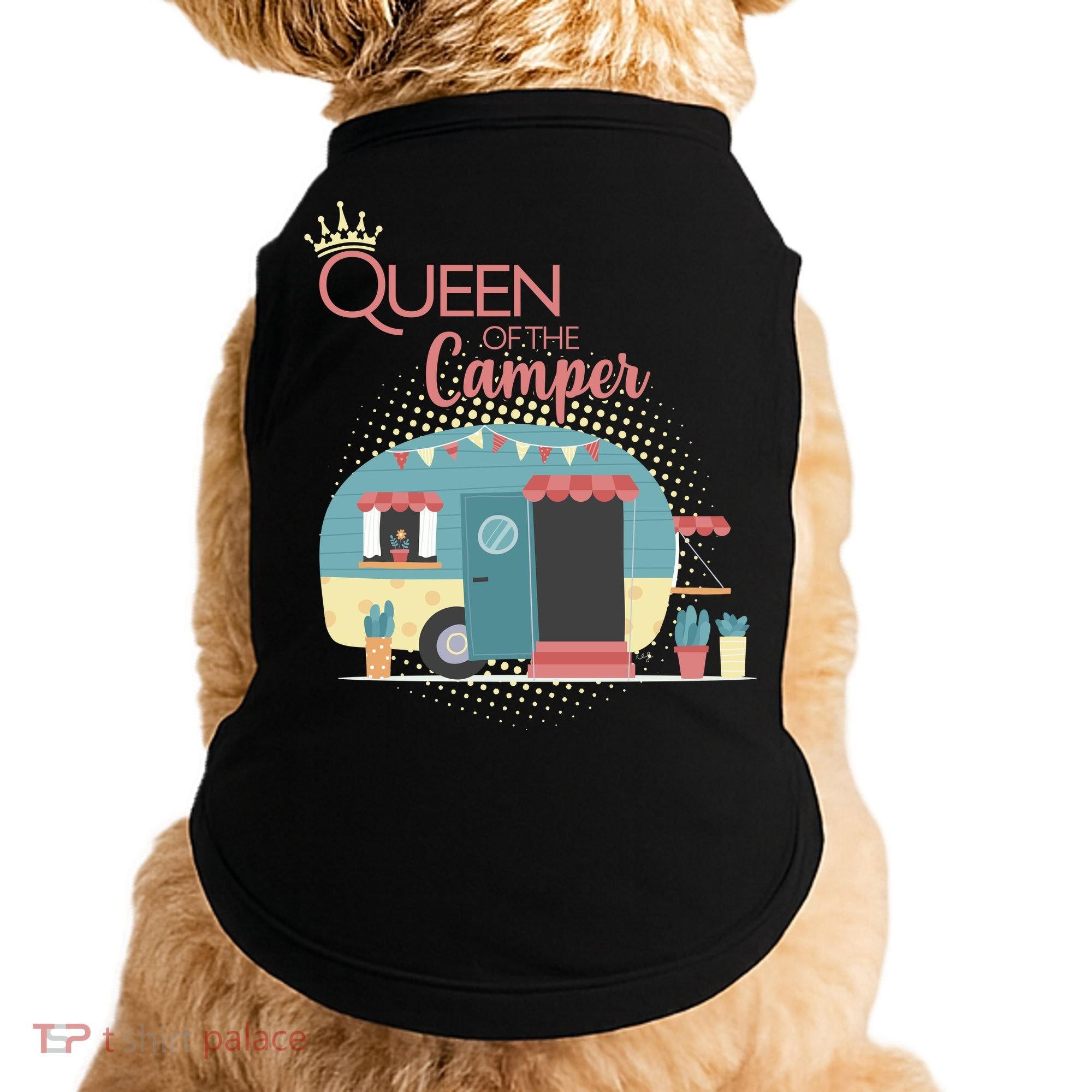 Queen Of The Camper Doggie Tank