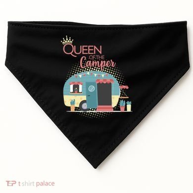 Queen Of The Camper USA-Made Doggie Bandana